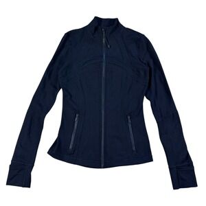 Lululemon Define Jacket Black Size 6 Athletic Athleisure Sporty Fitness